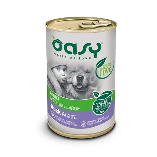 oasy one protein adult kaczka 400g