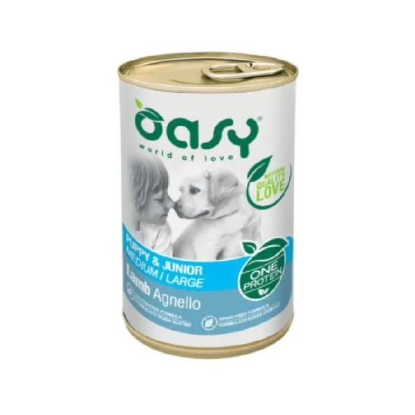 oasy one protein puppy junior jagniecina 400