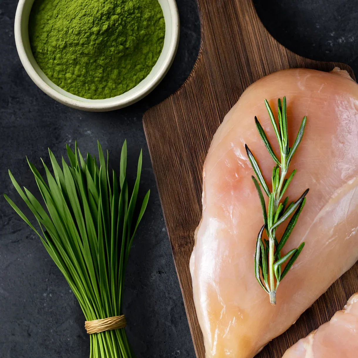 liofilizowany kurczak z trawą jęczmienną dla kota 50 g (kostka) liofilizowany kurczak z trawą jęczmienną dla kota 50 g (kostka)