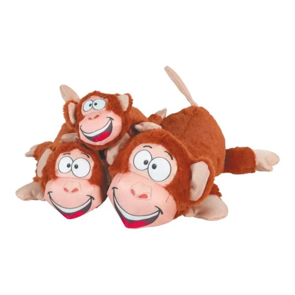 Seria zabawek zolux- małpy w trzech rozmiarach