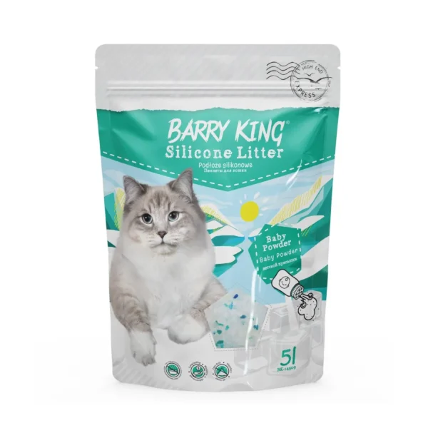 zwirek podloze silikonowe dla kota baby powder 5 l